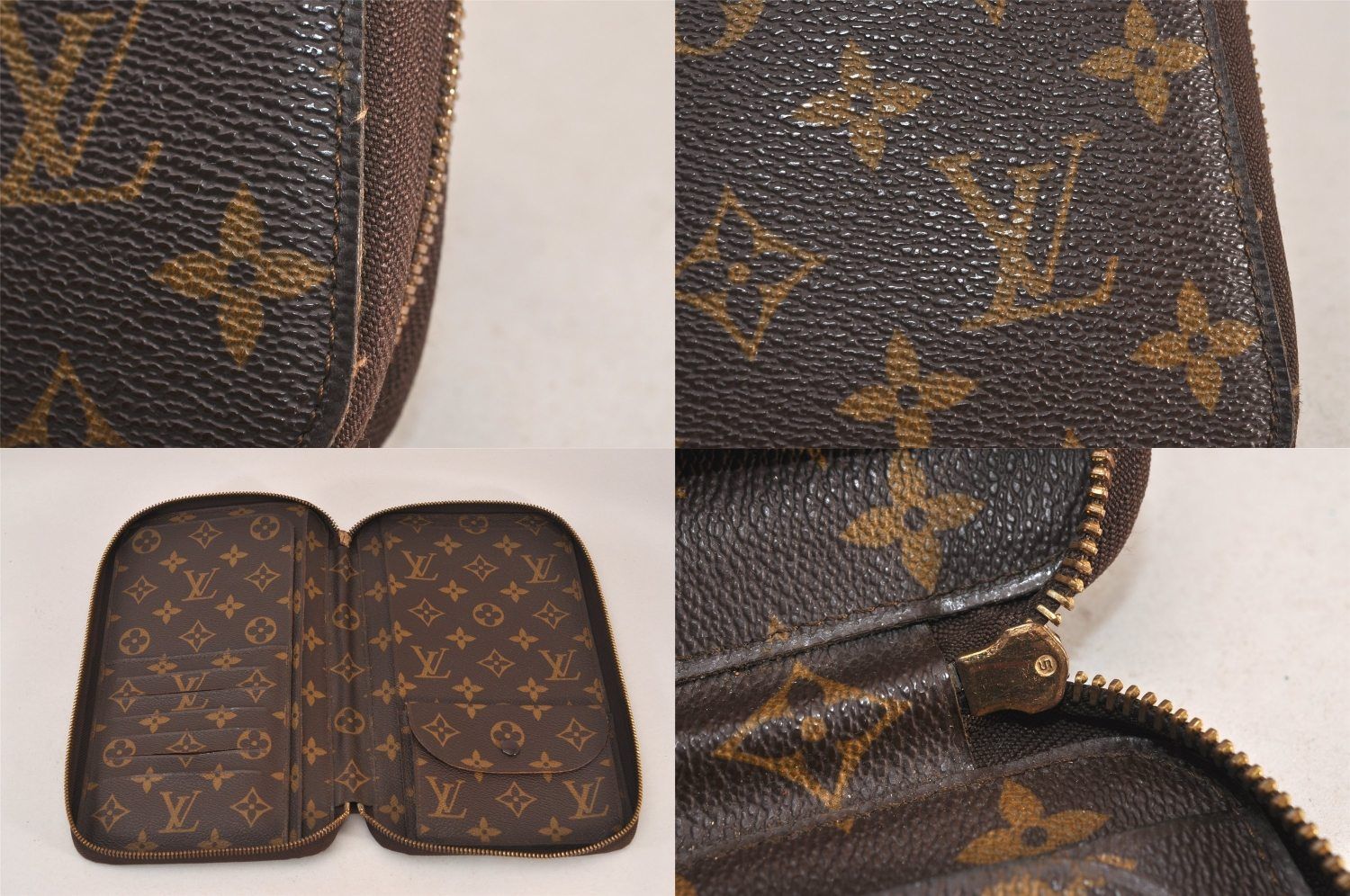 美品 LOUISVUITTON ルイヴィトン モノグラム ポッシュ エスカパド ルイヴィトン ポッシュ エスカパド トラベルケース 長財布