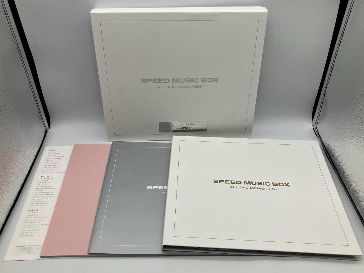 帯あり】 SPEED CD SPEED MUSIC BOX -ALL THE MEMORIES-(初回