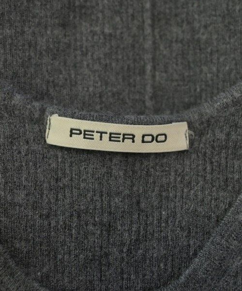 PETER DO ニット・セーター レディース ピータードゥ 中古　古着 PETER DO ピータードゥ ニット・セーター XS グレー 【古着