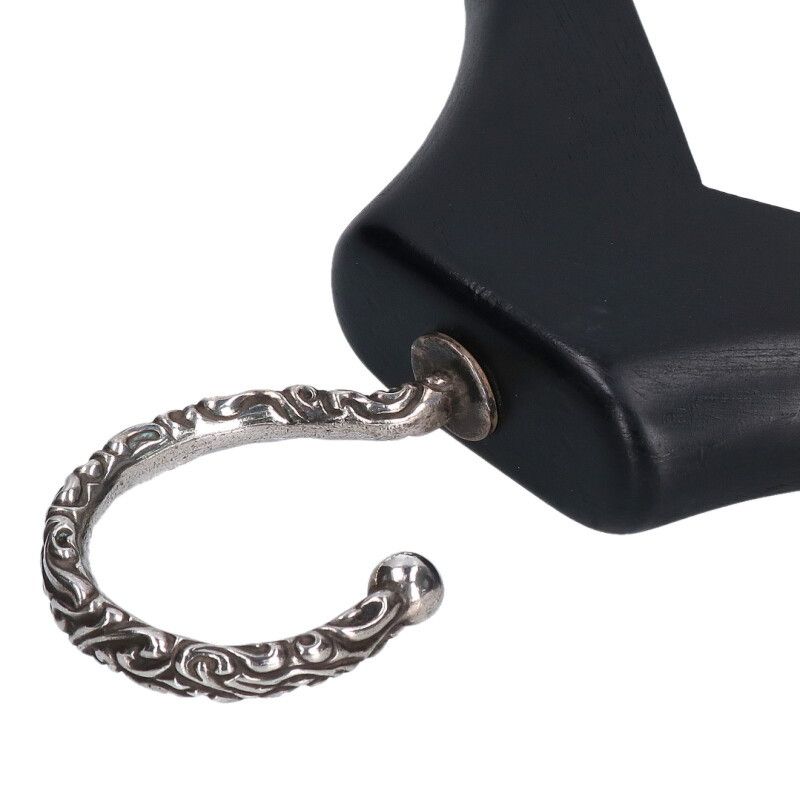 クロムハーツ EBONY CLOTH HANGER スクロールフックエボニーコート  