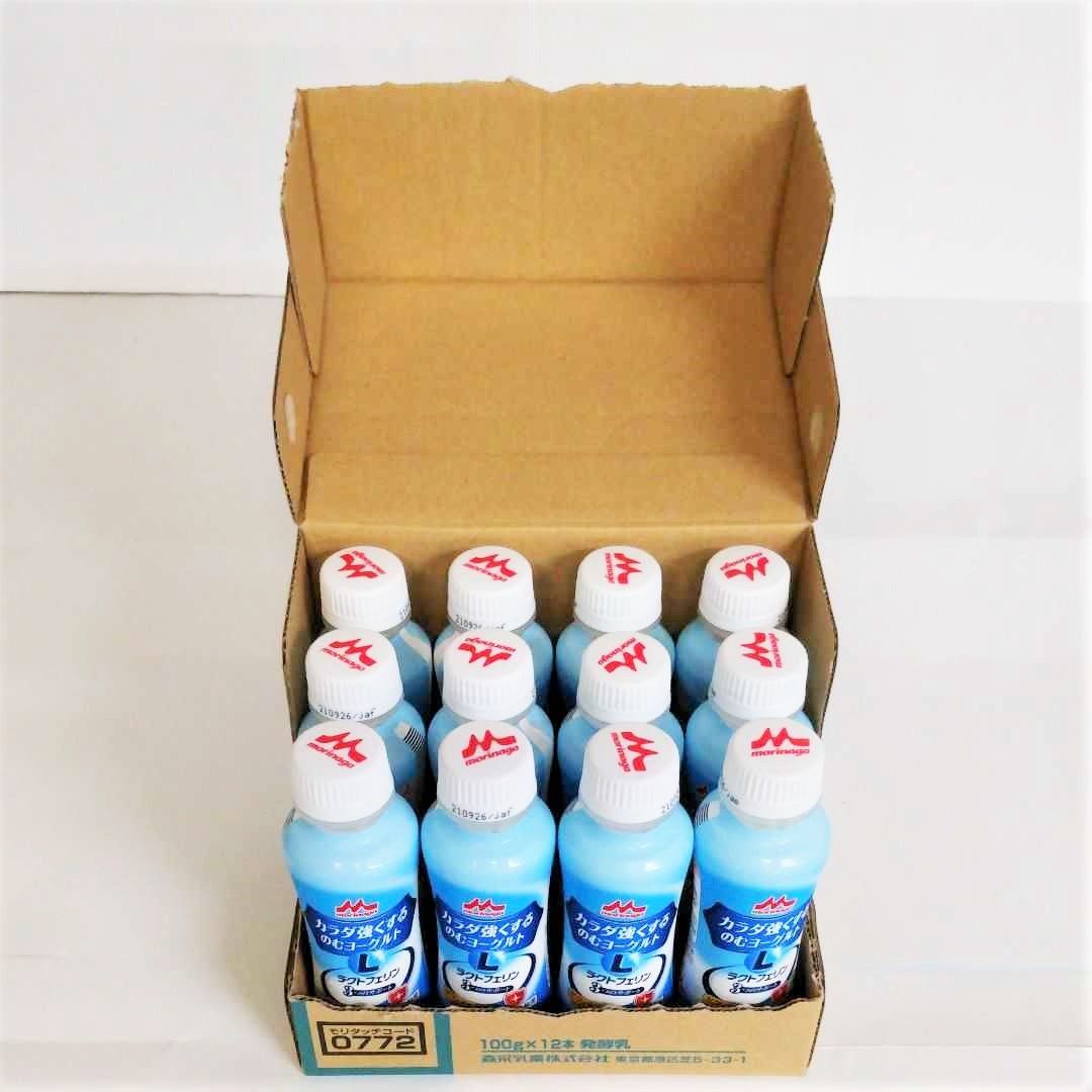 森永 カラダ強くするのむヨーグルト ラクトフェリンとビフィズス菌bb536 12本