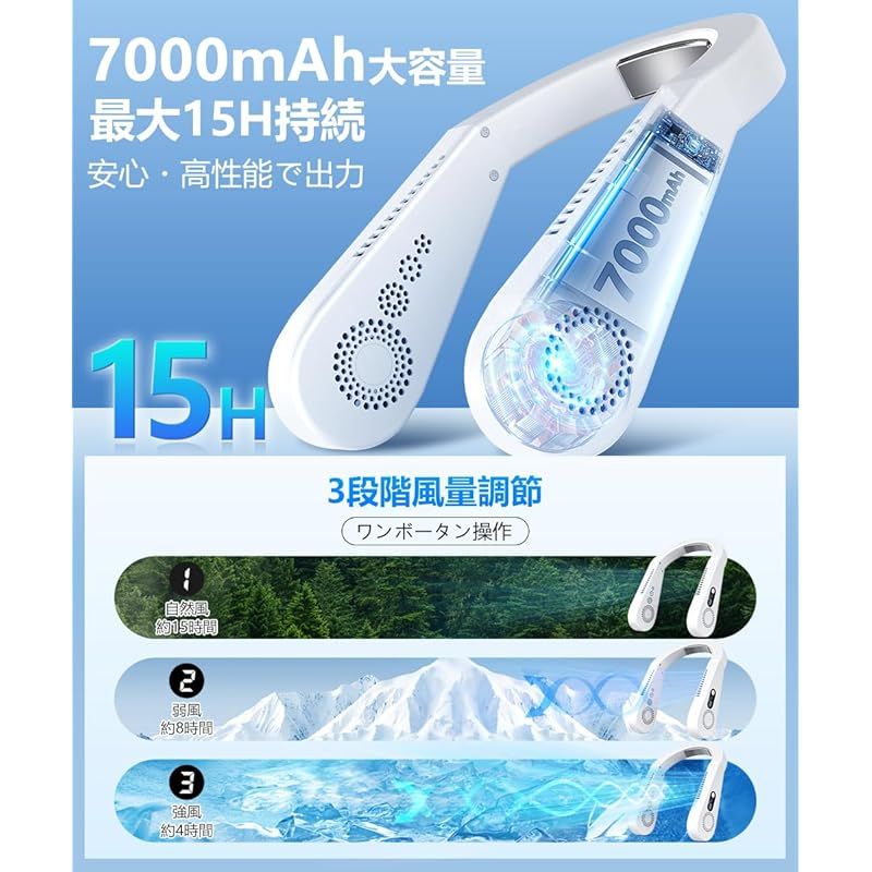 ひんやりプレート3枚のネッククーラー Neck Leafless Cooler