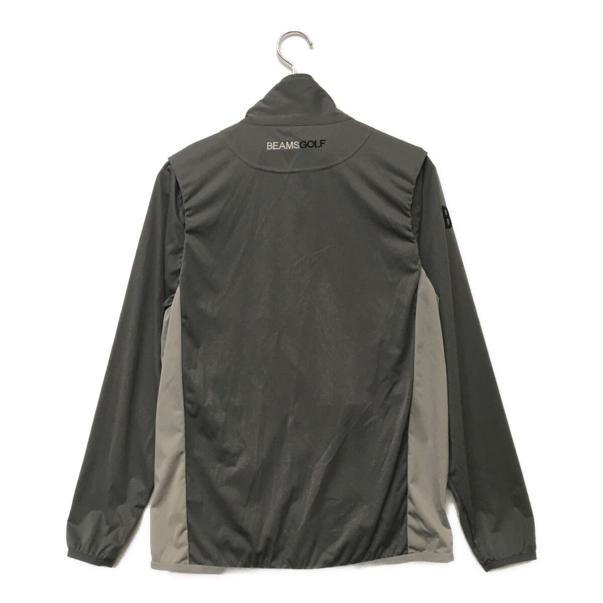 中古 メンズ ビームスゴルフ BEAMSGOLF ブルゾン M グレー ダブル