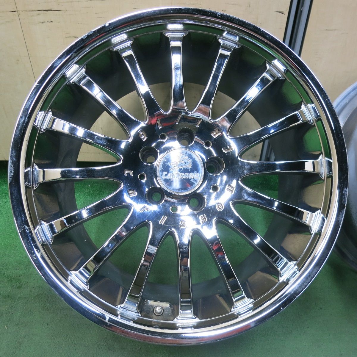 送料無料] 4本価格☆ベンツ 等 Carlsson CR1/16 19インチ ホイール 