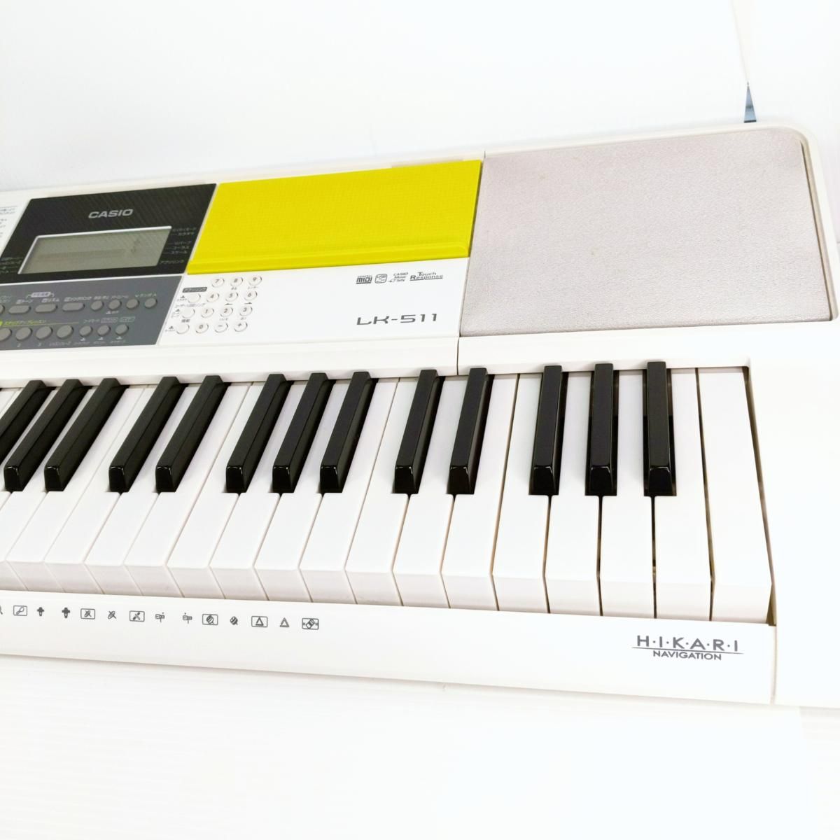 CASIO 61鍵盤 電子ピアノ LK-511 光ナビゲーション Amazon | CASIO LK-325 光ナビゲーションキーボード 61鍵盤