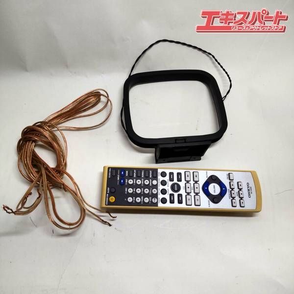 ジャンク ONKYO オンキョー FR-N7X D-N7Xセット CD/MDコンポ リモコン