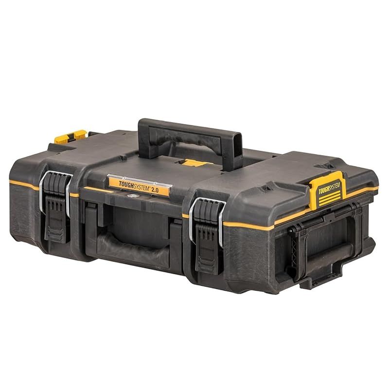 デウォルト DEWALT タフシステム2.0 システム収納BOX Sサイズ 工具箱 収納ケース ツールボックス DS165 積み重ね収納 DWST83293-1