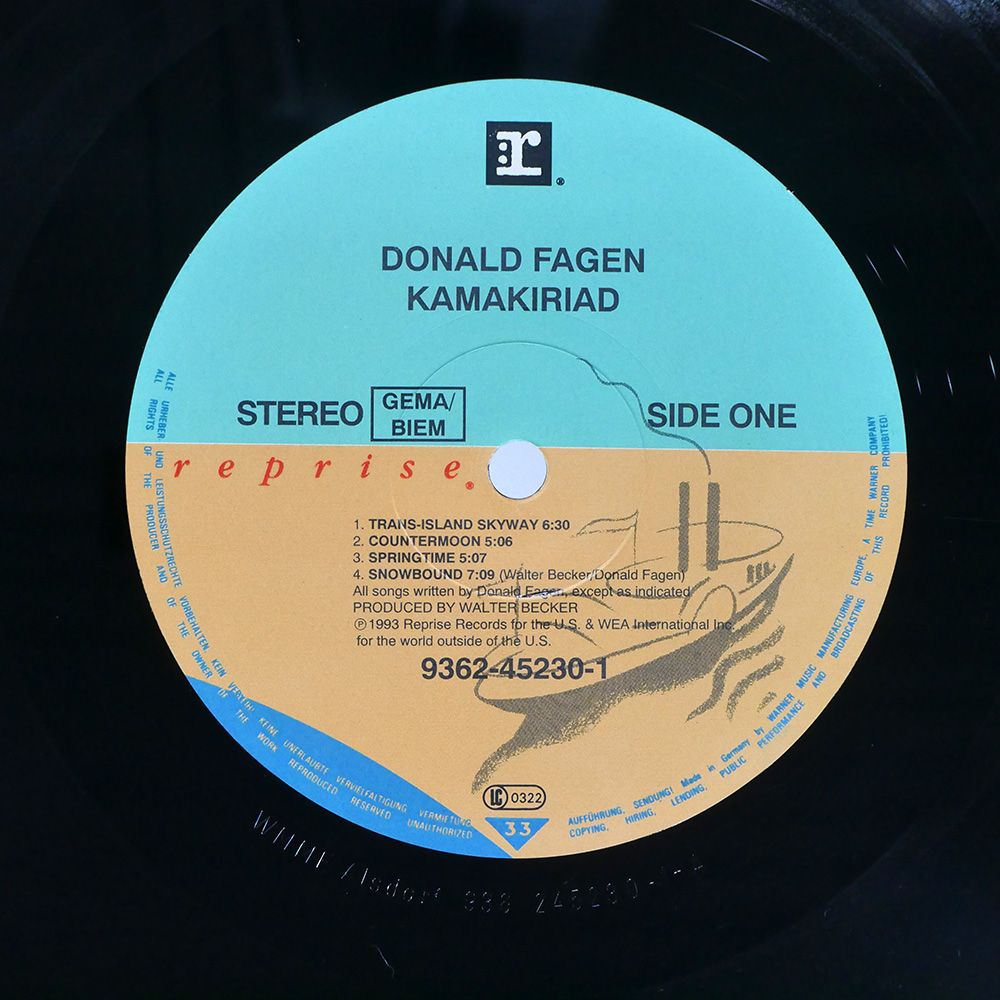 DONALD FAGEN|KAMAKIRIAD|REPRISE