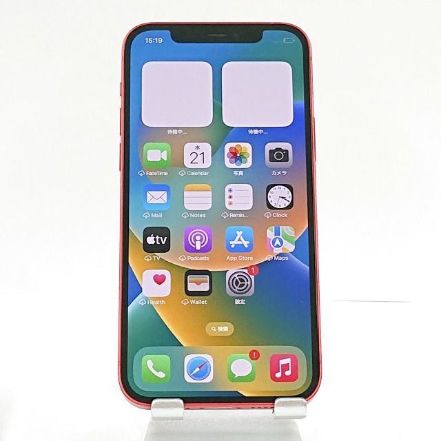 iPhone12 128GB SIMフリー レッド 送料無料 本体 c02661