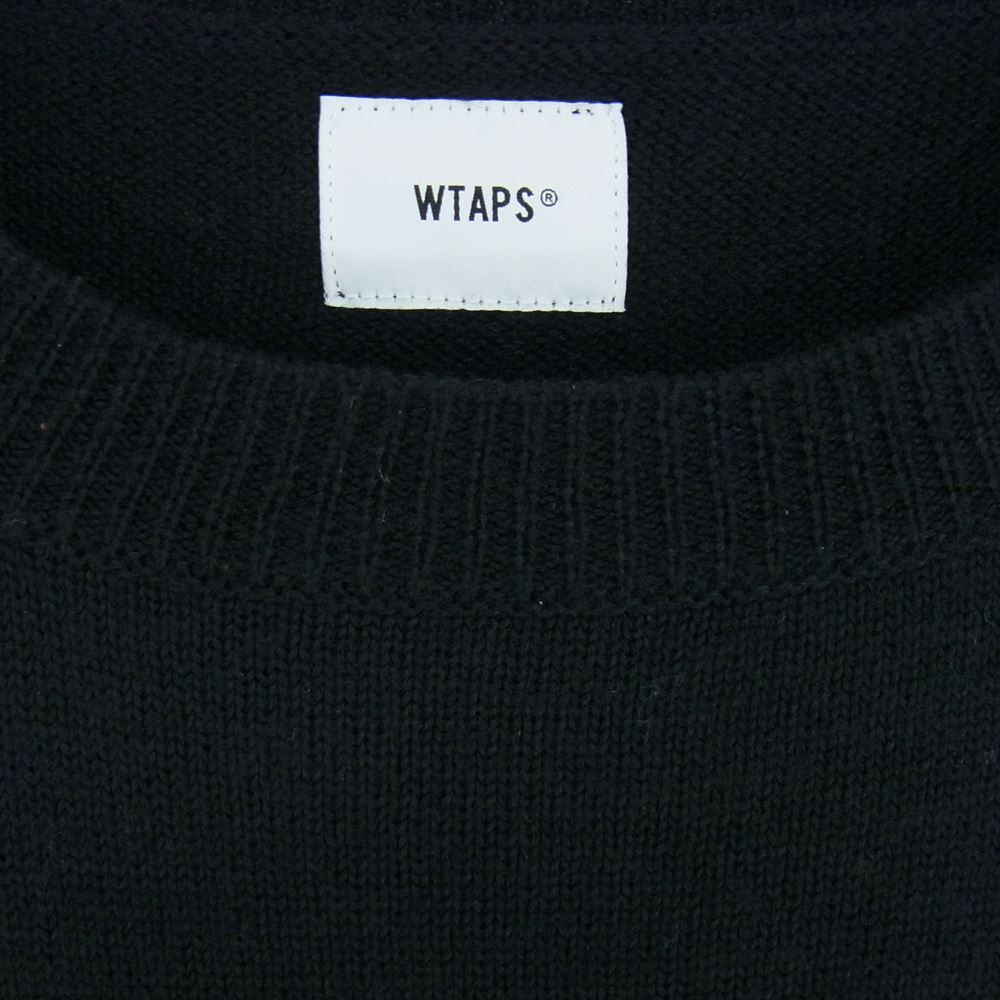 WTAPS ダブルタップス ニット 18AW 182MADT-KNM01 CREW SWEATER WOAC