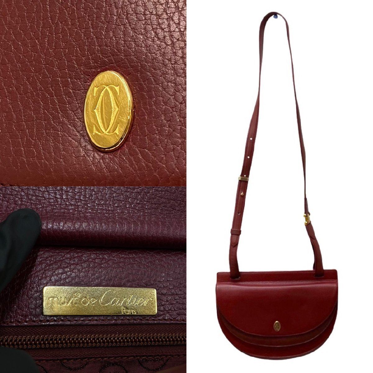 極 美品 希少品 Cartier カルティエ ヴィンテージ マストライン