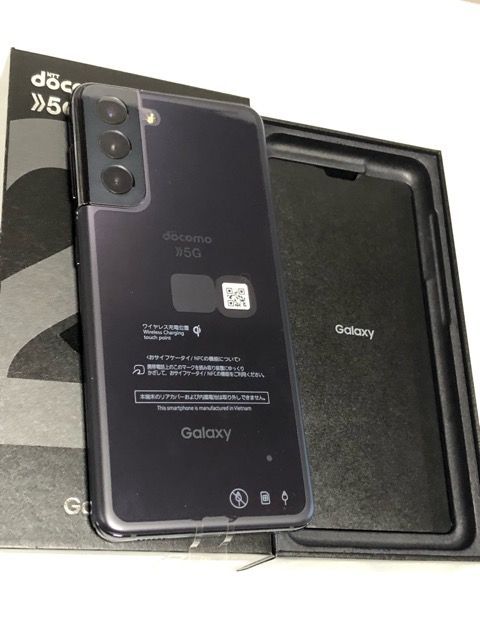 新品未使用品】 Galaxy S21 5G SC-51B ファントムグレー 付属品完備 ...