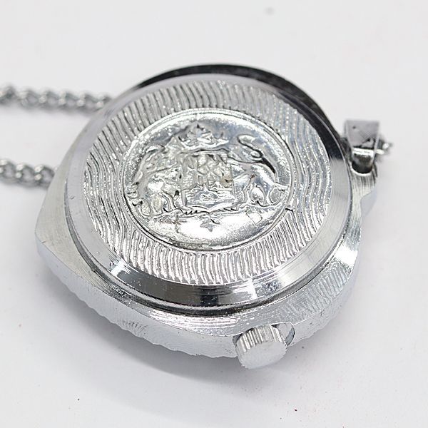 FASHION 手巻き ラウンド 白文字盤 懐中時計 YSD - メルカリ