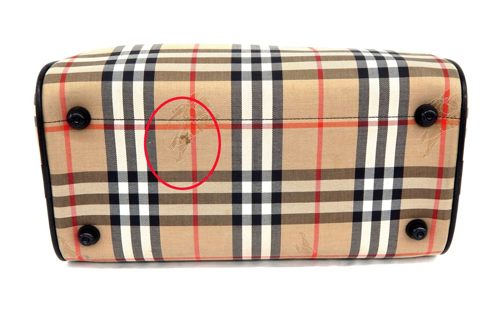 Burberry s ノバチェック ミニボストン ブラック DECORATOM_COM_BR