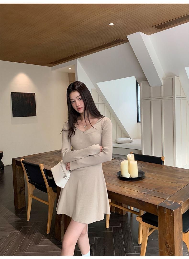 春 お出かけ用ワンピース