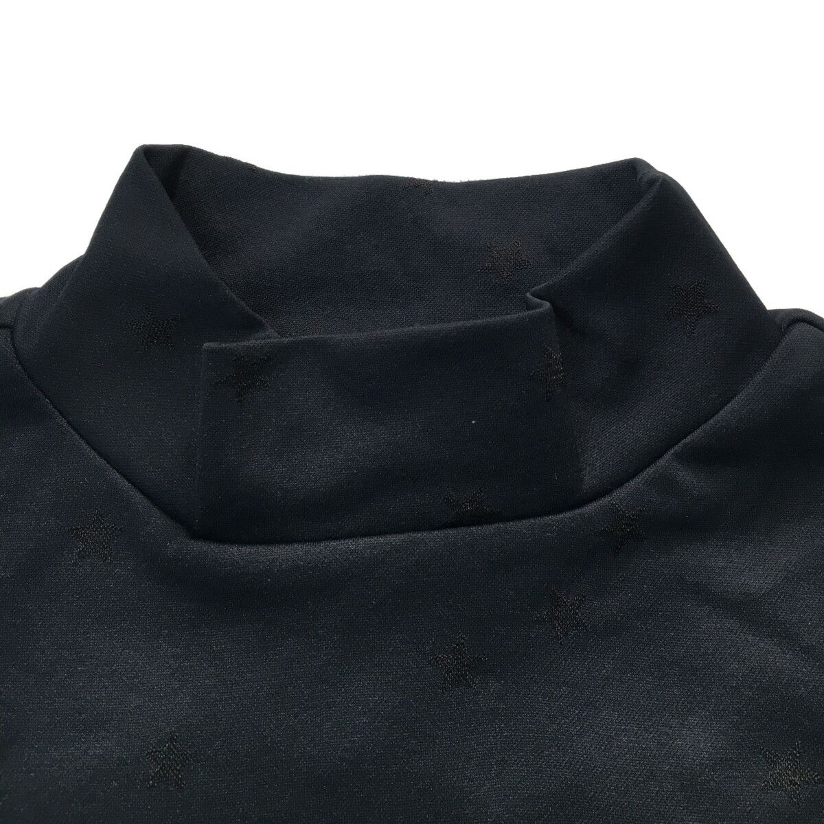 中古 レディース ビームスゴルフ BEAMSGOLF 長袖シャツ M 黒 ブラック