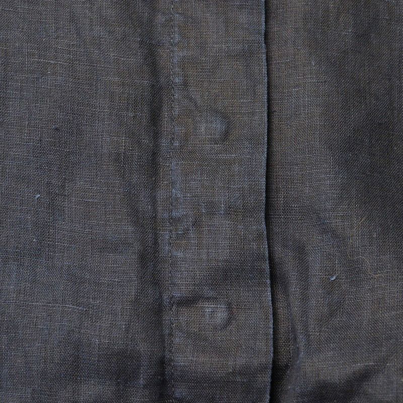 ハレルヤ インディゴ染めリネンギャザーワンピース 38 インディゴ ネイビー フ ドレス