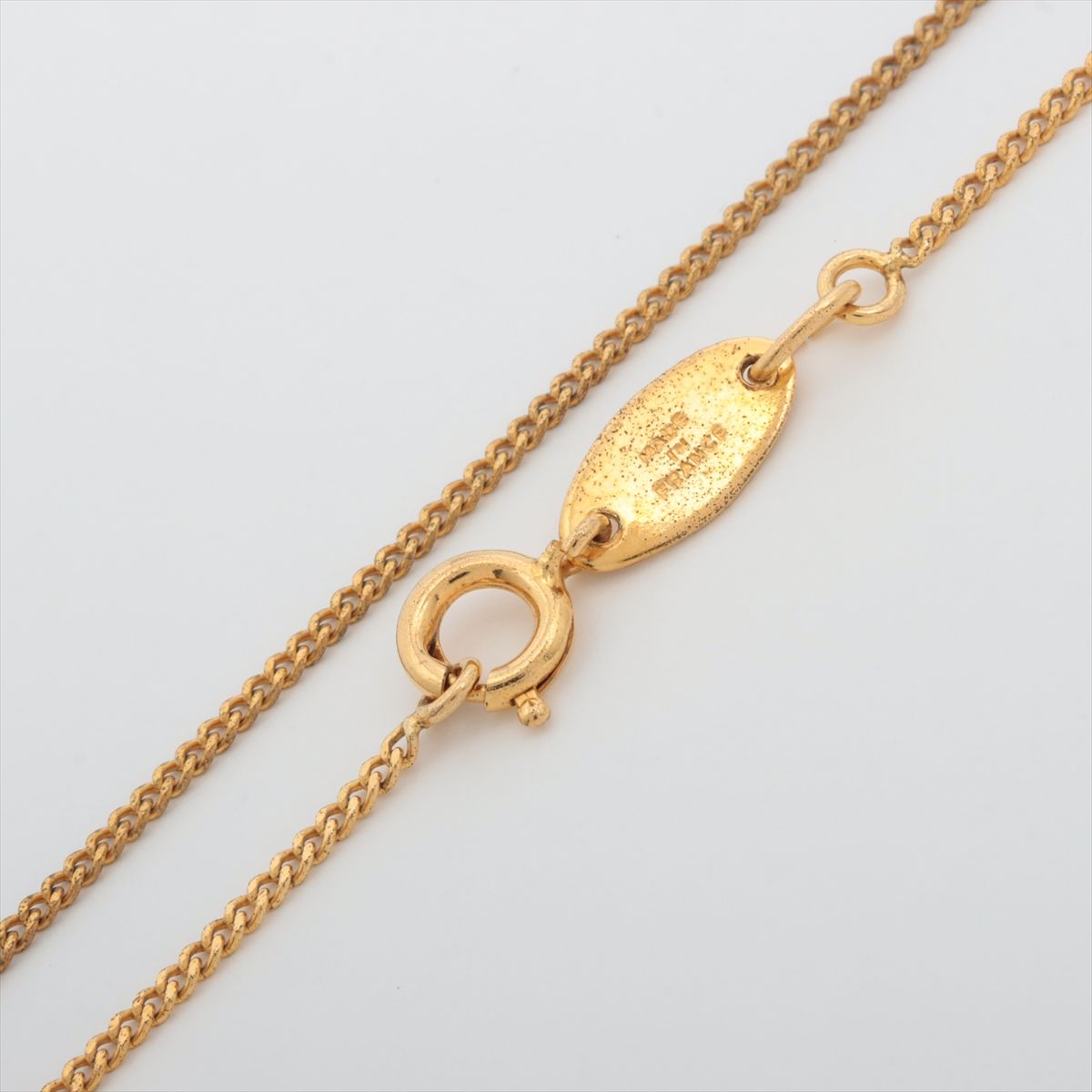 CHANEL/シャネル ココ マーク ネックレス 3311 ゴールド 【中古 