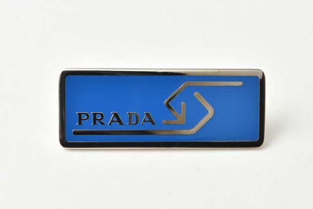 プラダ ピンブローチ/ピンバッジ 3点セット PRADA アクセサリー メタル