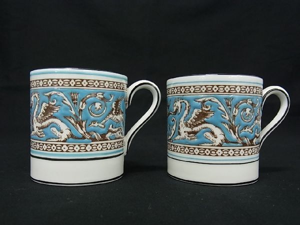 □新品同様□ Wedgwood ウェッジウッド フロレンティーン ターコイズ