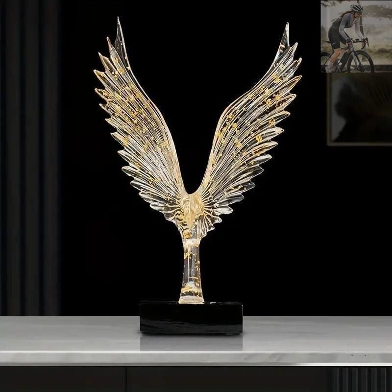 オブジェ エンジェルウィングス 翼 置物 鷹 天使 おしゃれ エレガント
