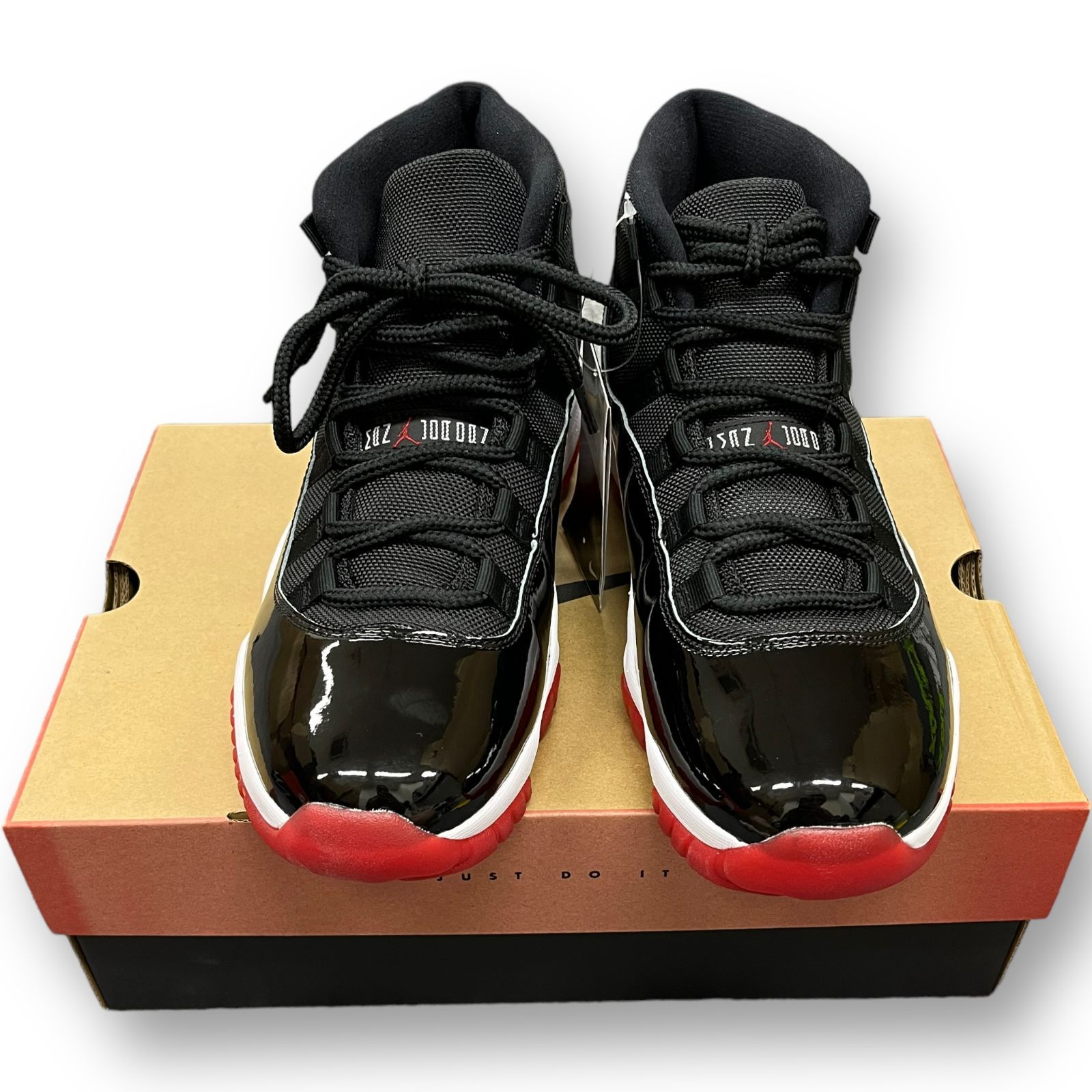 国内正規 未使用 NIKE AIR JORDAN 11 RETRO BRED エアジョーダン11 ...