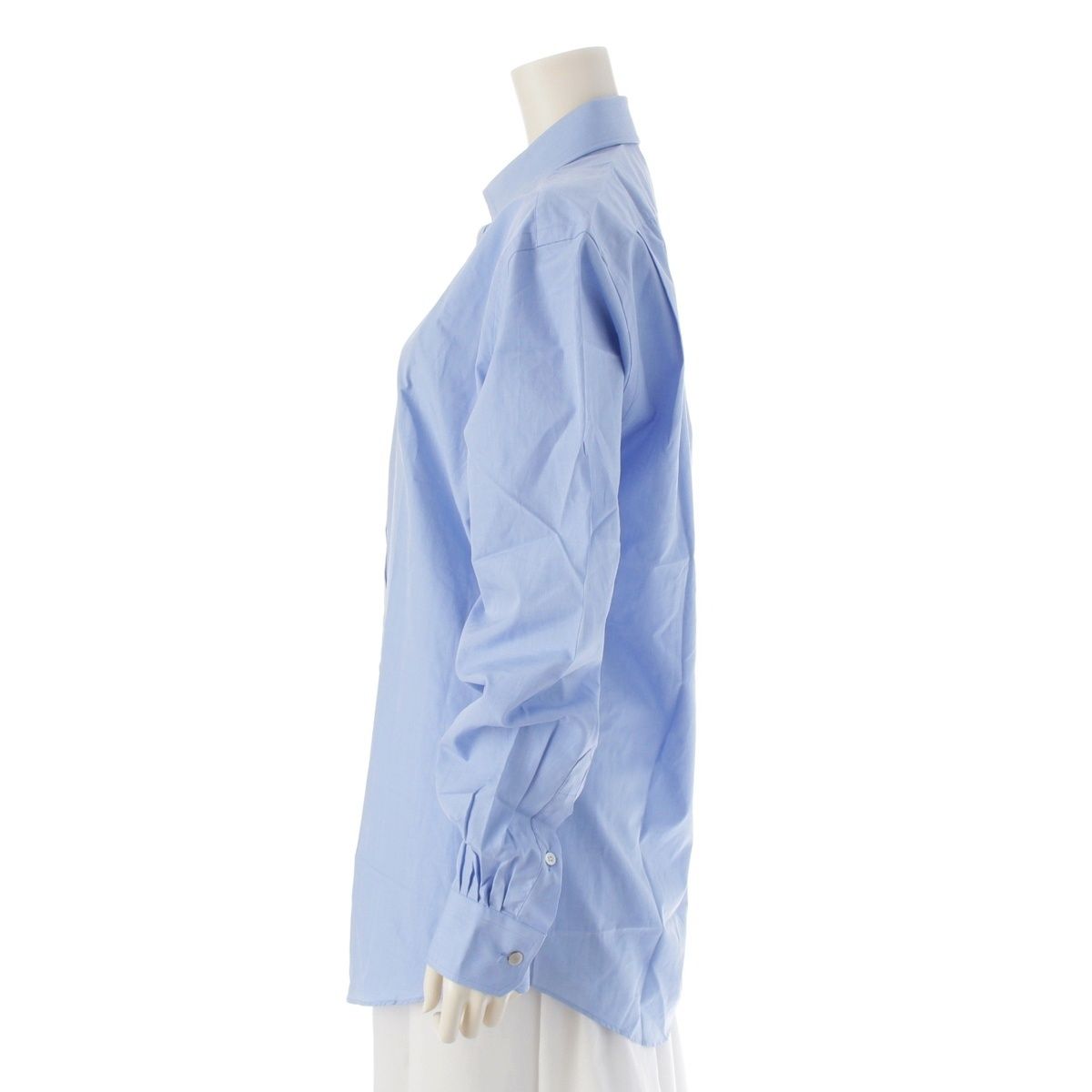 エルメス コットン セリエボタン レギュラーカラー 長袖シャツ  