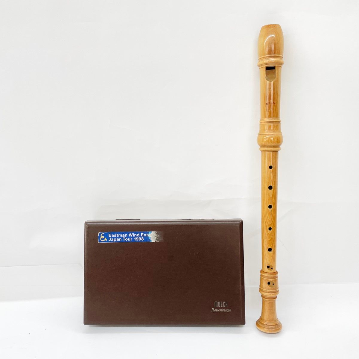 〇〇MOECK メック リコーダー 1998年Eastman Wind Ensemble Japan Tourケース付き