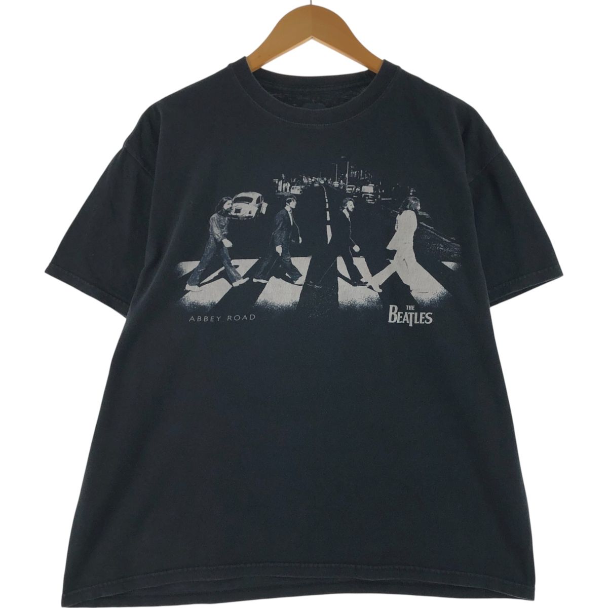 古着 THE BEATLES ザ ビートルズ バンドTシャツ バンT メンズXL相当