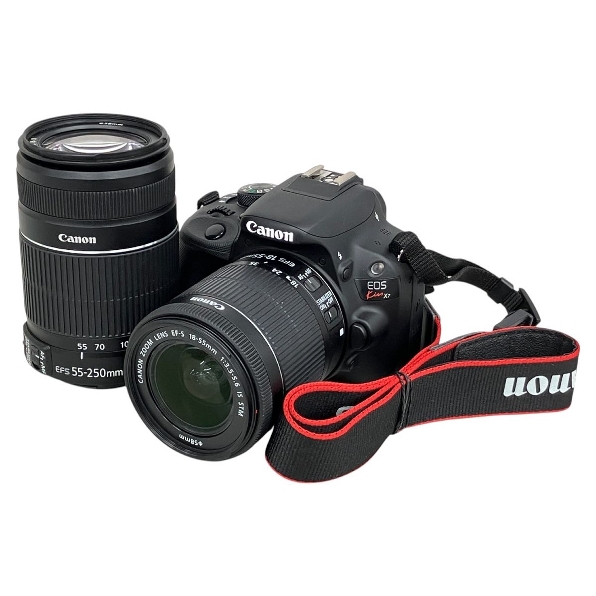 CANON EOS Kiss X7 EF-S18-55mm F3.5-5.6 II USM EF55-200mm F4