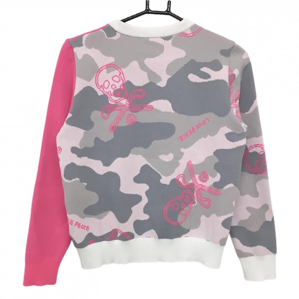 MARK & LONA カモフラージュ スカル セーター サイズ48 MARK & LONA カモフラージュ スカル セーター サイズ48 MARK & LONA