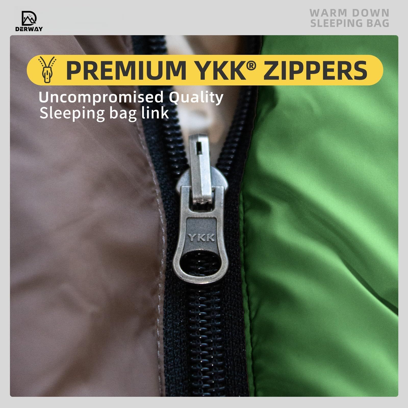 220*80cm 封筒型超軽量小型パッケージ寝袋