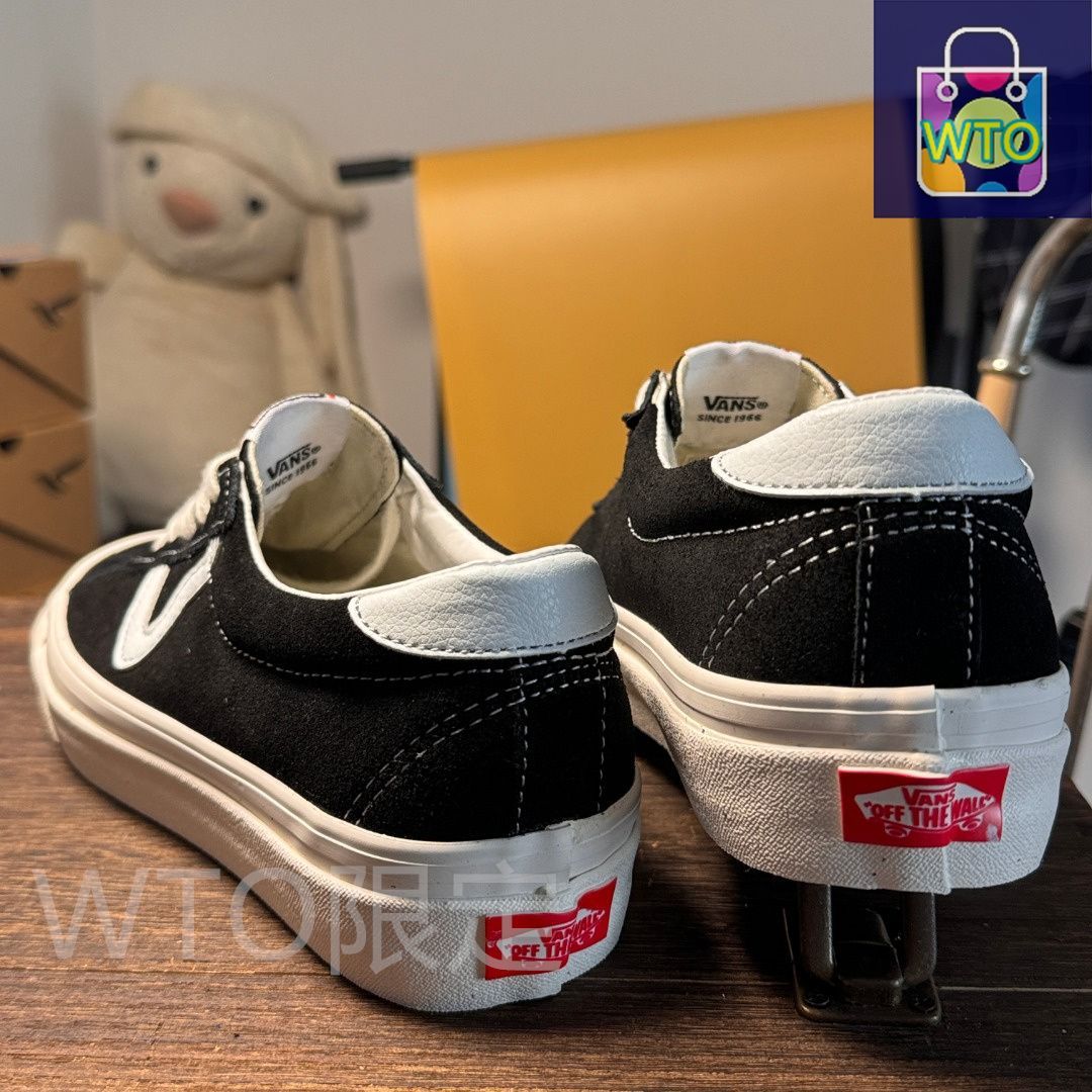 Vans オリジナル ブラック スニーカー（497） Old Skool - Crafted Stripe(10(28cm) Black×Black/ブラック