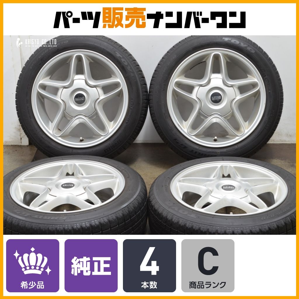 Sウィンダー R102 MINI R55 クラブマン 純正 R102 16in 6.5J 48 PCD100 トーヨー ガリット G5 175 60R16 品番 6768584 ミニクーパー