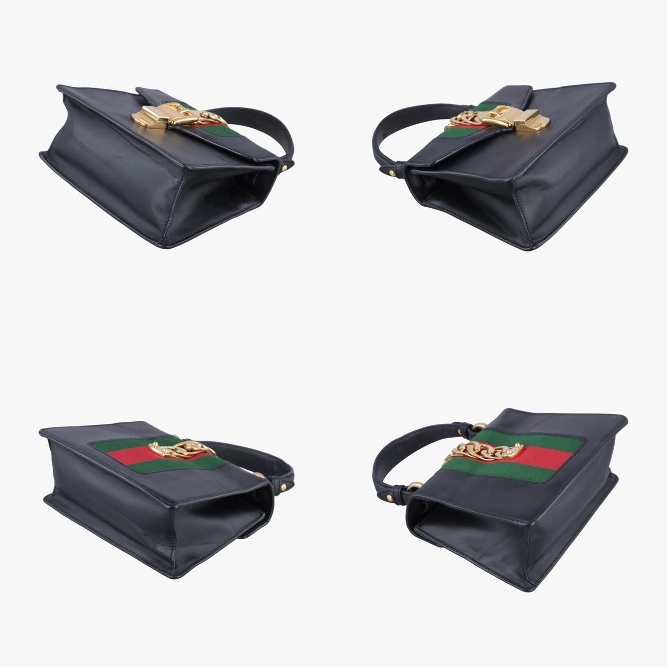 グッチGucciシルヴィブラックレザー470270I030320513