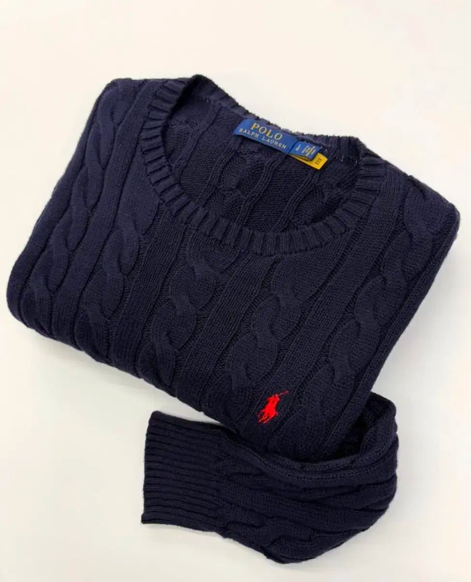 Polo ポロ Ralph Lauren ラルフローレン コットン ケーブル ニット セーター