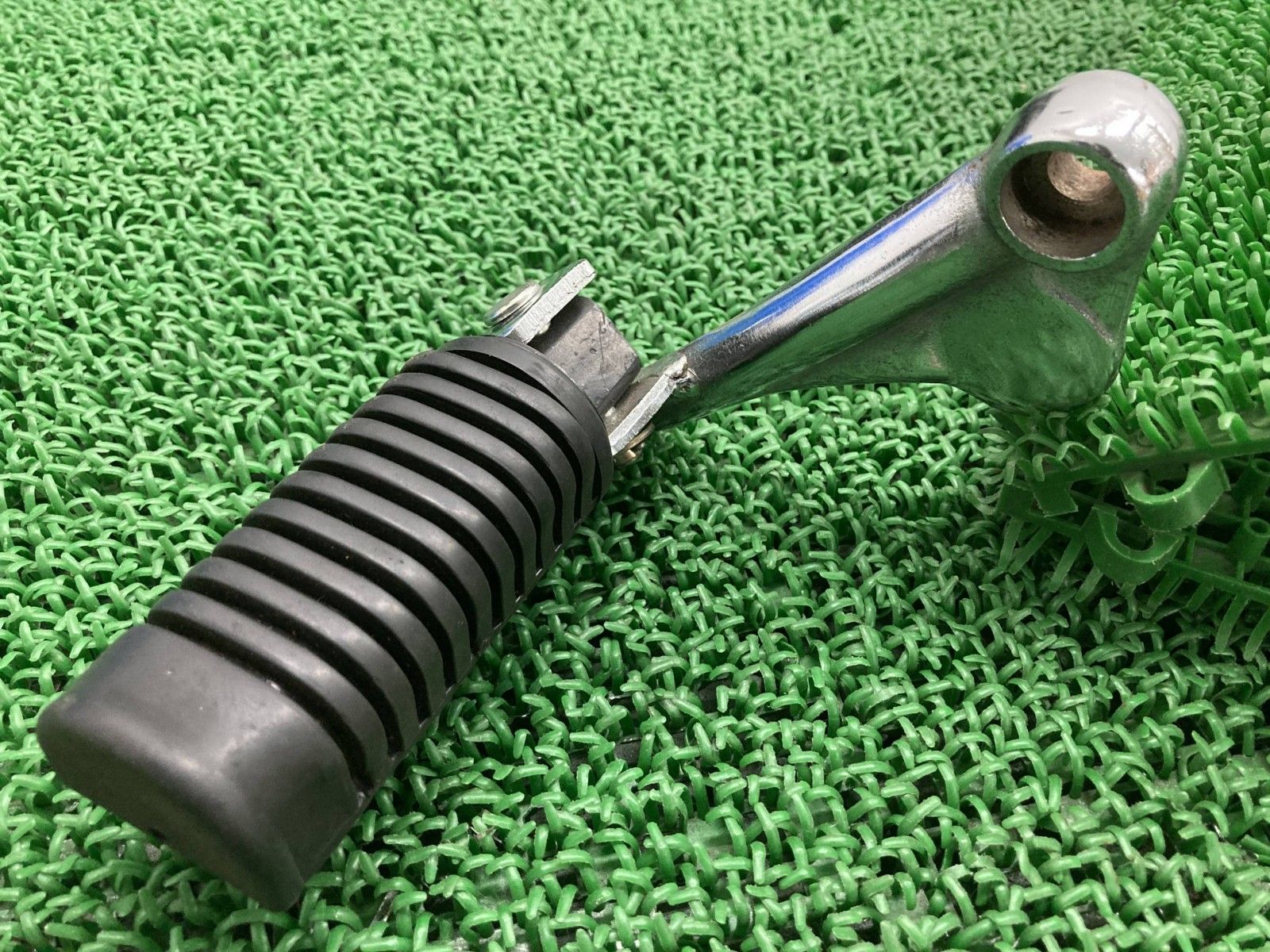 GL500カスタム ステップ 左 ホンダ 純正 バイク 部品 GL500 メインステップ ウイング ウィング WING GL500 車検 Genuine Tj