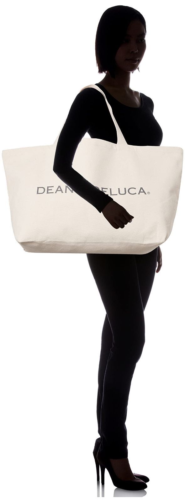 色: ナチュラル】DEAN&DELUCA ビッグトートバッグ ナチュラル 内ポ