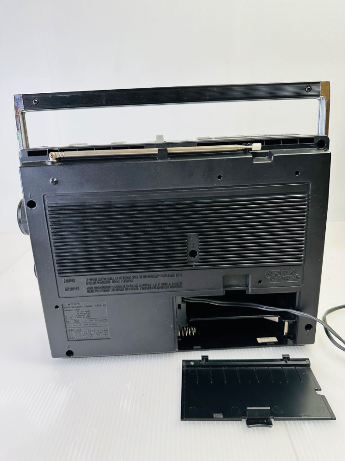 SONY ラジカセ CFM-30 ソニー 動作確認済み 昭和レトロ - メルカリ