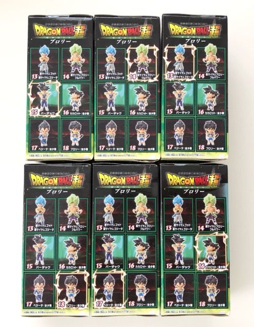 映画ドラゴンボール超 ワールドコレクタブルフィギュア Vol.3 全6種コンプ【G5032-007】106 BANPRESTO 映画ドラゴンボール超 ワールドコレクタブル