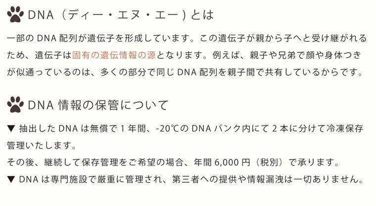 ペット 位牌【DNA stock assist】DNAステッカー 生きた証 うちの子証明書 【 大切なあの子のDNAを保存 】DNA 保存 【 いのちを 残す 】 - メルカリ