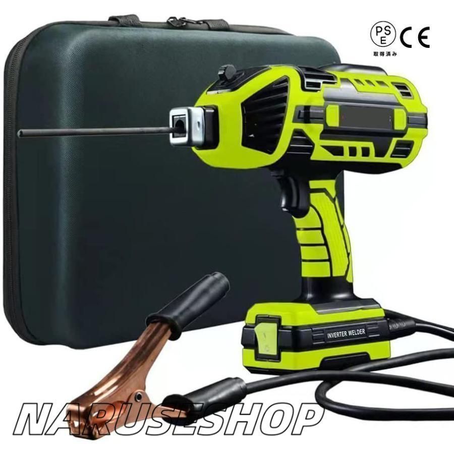 セミオート溶接機 アーク溶接機 溶接機110V インバーター直流 電気溶接機 小型 溶接 家庭用ポータブル 軽量 強力絶縁 向け 1