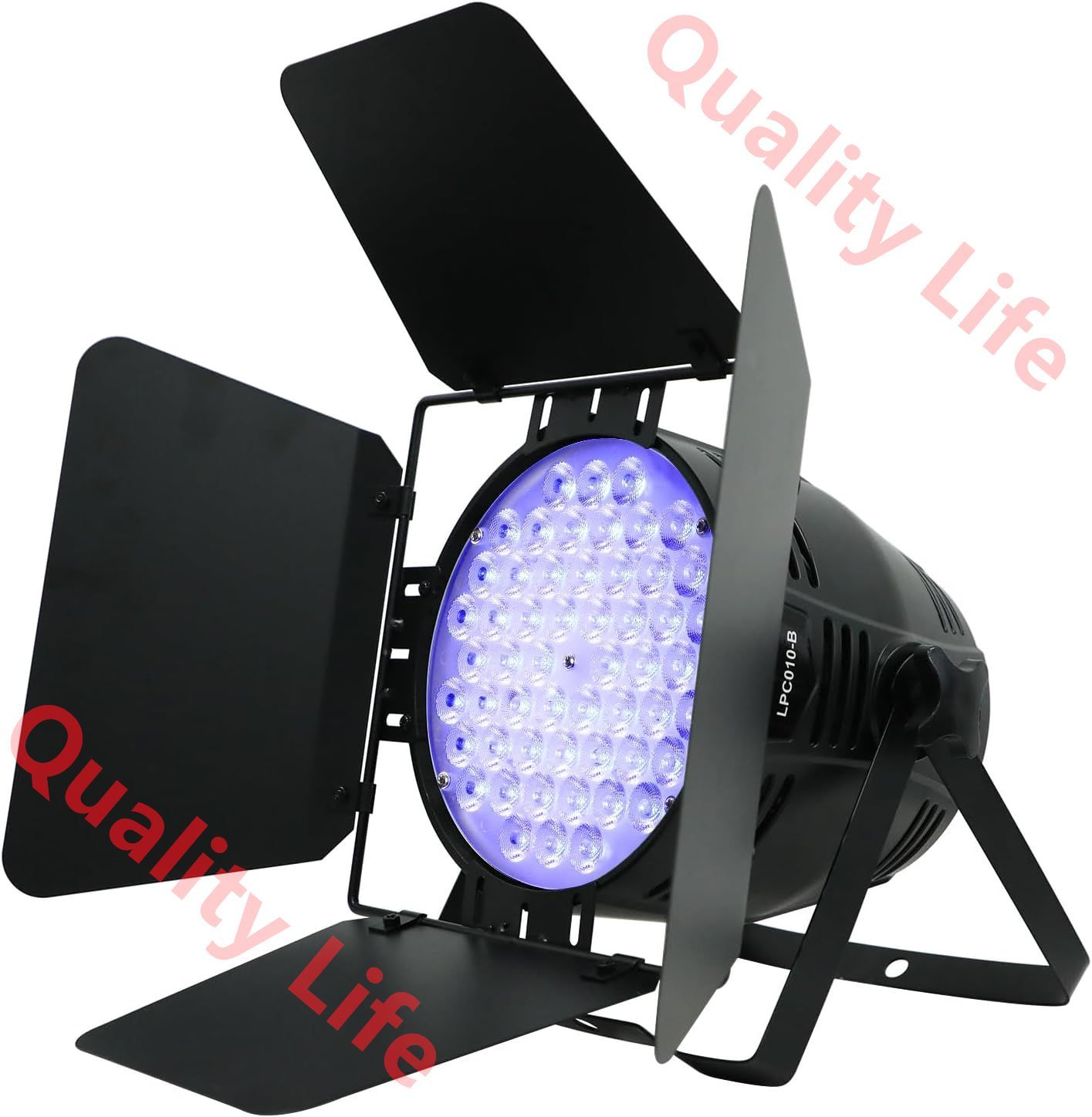 ステージライト遮光板付き 54x4W 4 in 1 RGBW LED舞台照明 CRI|RA>90撮影録画超高輝度5562Lmスポット調光ディスコライトパーライトdj カラオケパーティーライト DMX512 4|8CH 専門設備 高輝度 音声連動 多色変更