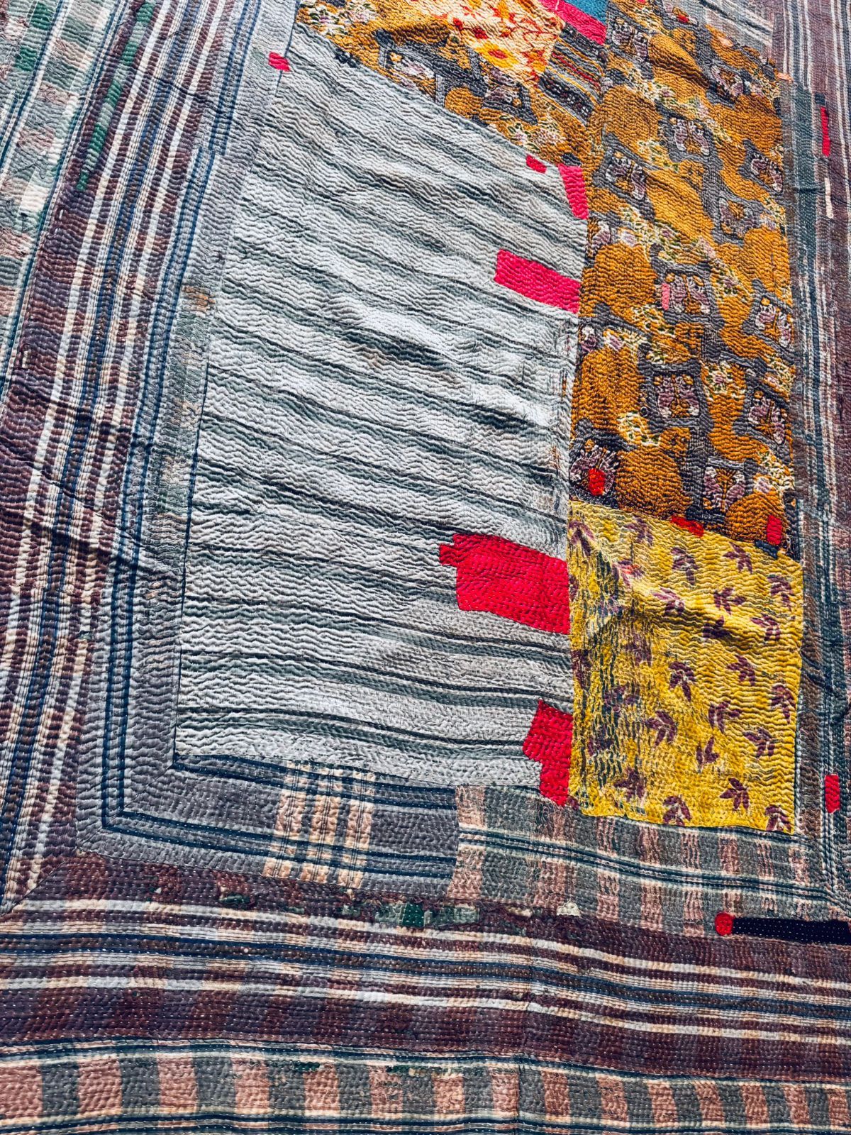 ヴィンテージ カンタ刺繍