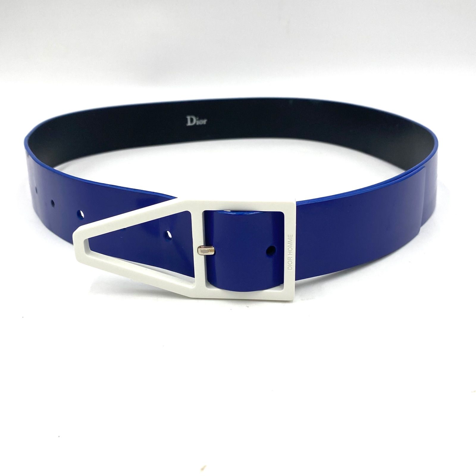 中古・古着通販】DIOR HOMME (ディオール オム) D バックル レザー