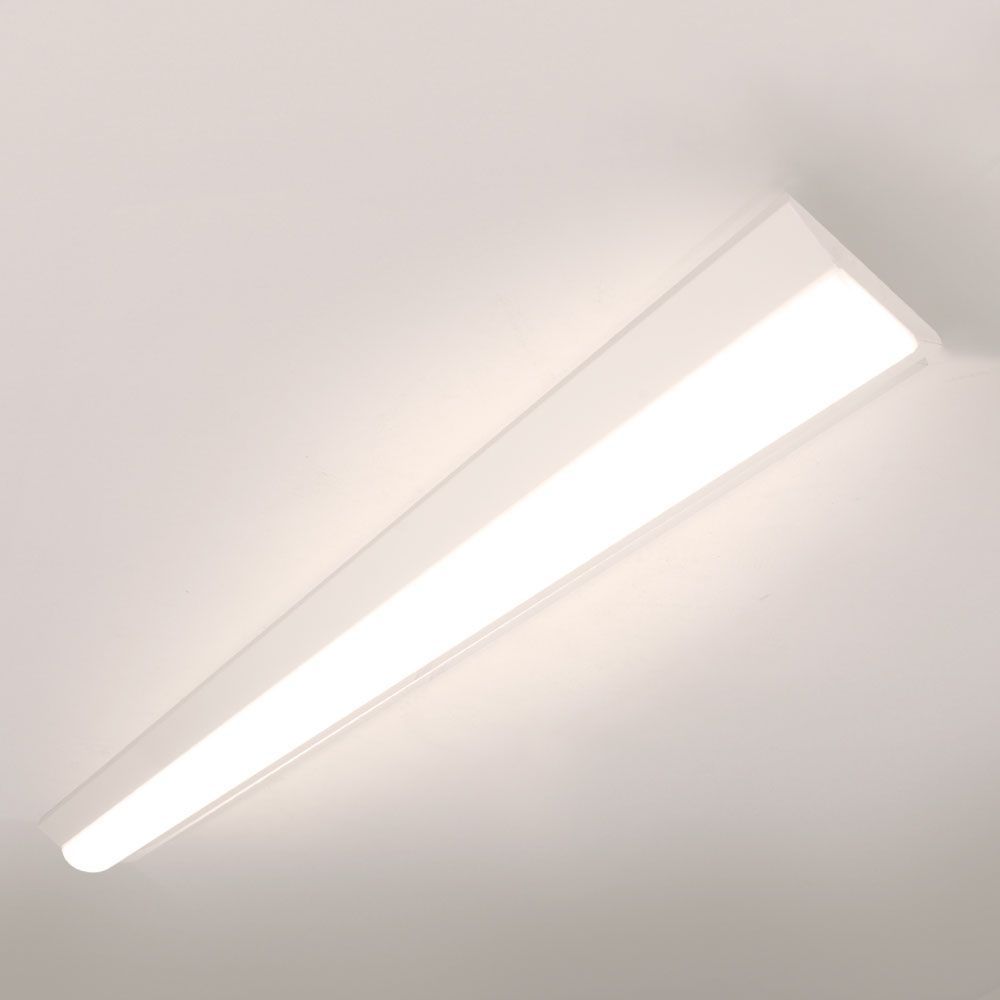 新品＆未使用＆未開封 ledベースライト 40W型2灯相当 逆富士 LED蛍光灯 薄型 器具一体型 一体型照明 天井直付型 直管蛍光灯 ベースライト シーリングライト キッチンライト 防震 防虫 送料無料