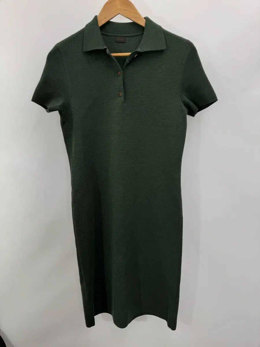 SYSTEM システム ウール ニット ワンピース 半袖 s