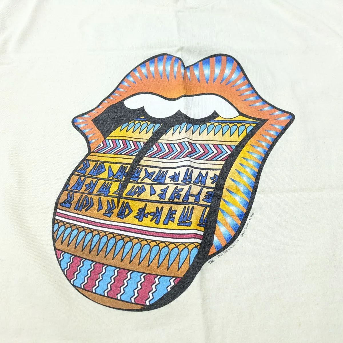 ローリングストーンズ GOLD RIP TONG anvil Tシャツ　90s 楽天市場】90s VINTAGE TEE The Rolling Stones 