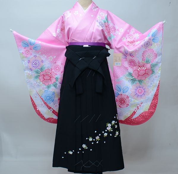 袴フルセット ジュニア用へ直し 135～150cm 袴変更可 NO39586-2 袴フルセット ジュニア用へ直し 135～150cm 袴変更可 NO39576-2