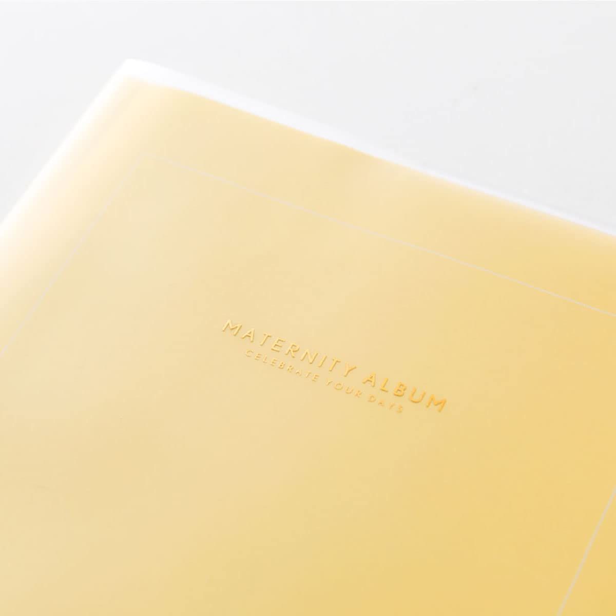 新品 いろは出版 マタニティアルバム エコー写真 アルバム シンプルマタニティアルバム 【beige pink】 マタニティ 妊娠 出産 成長 記録 L-GMA-01